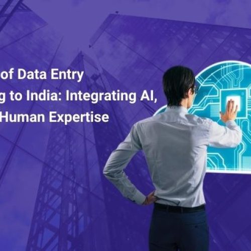 The Future of Data Entry Outsourcing to India: Integrating AI, Cloud, and Human Expertise